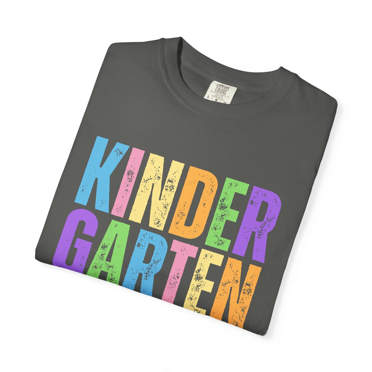 Kindergarten Comfort Colors® T-Shirt | Grade Level Teacher Shirt
