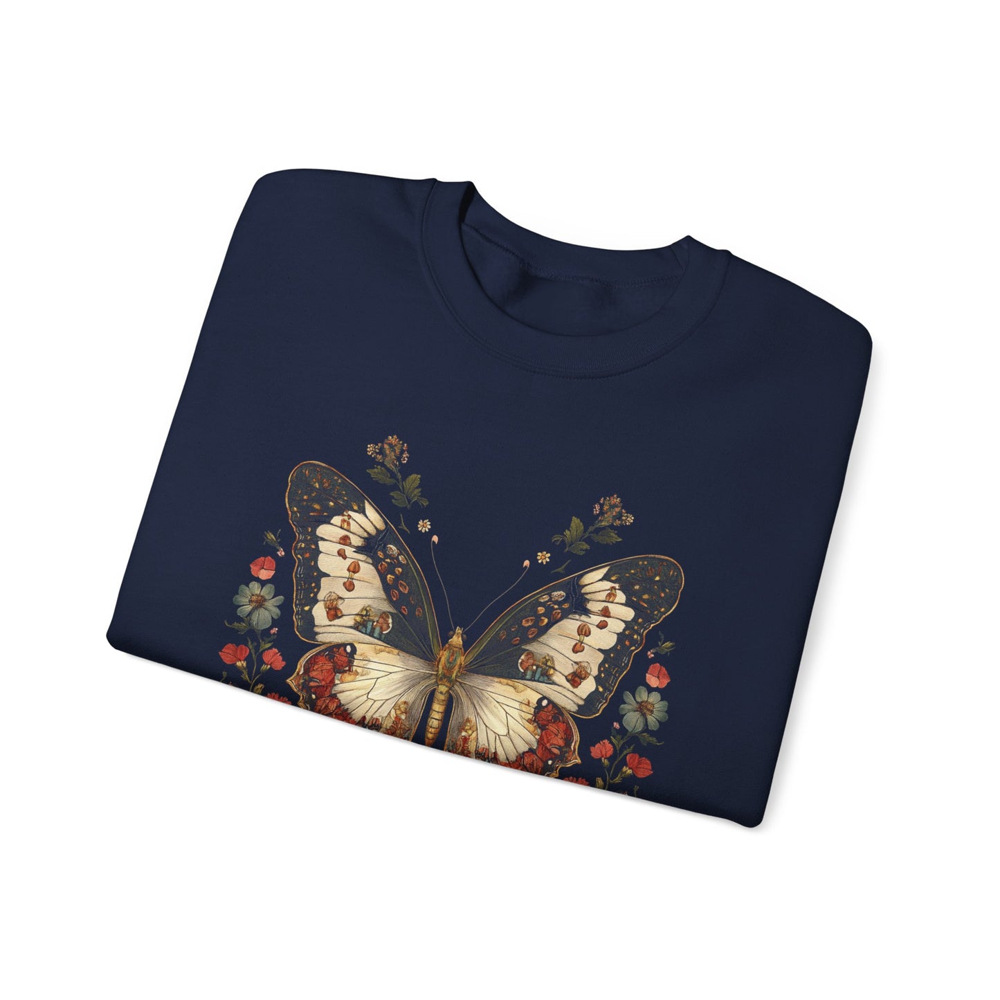 Supported to Soar Butterfly Crewneck Sweatshirt