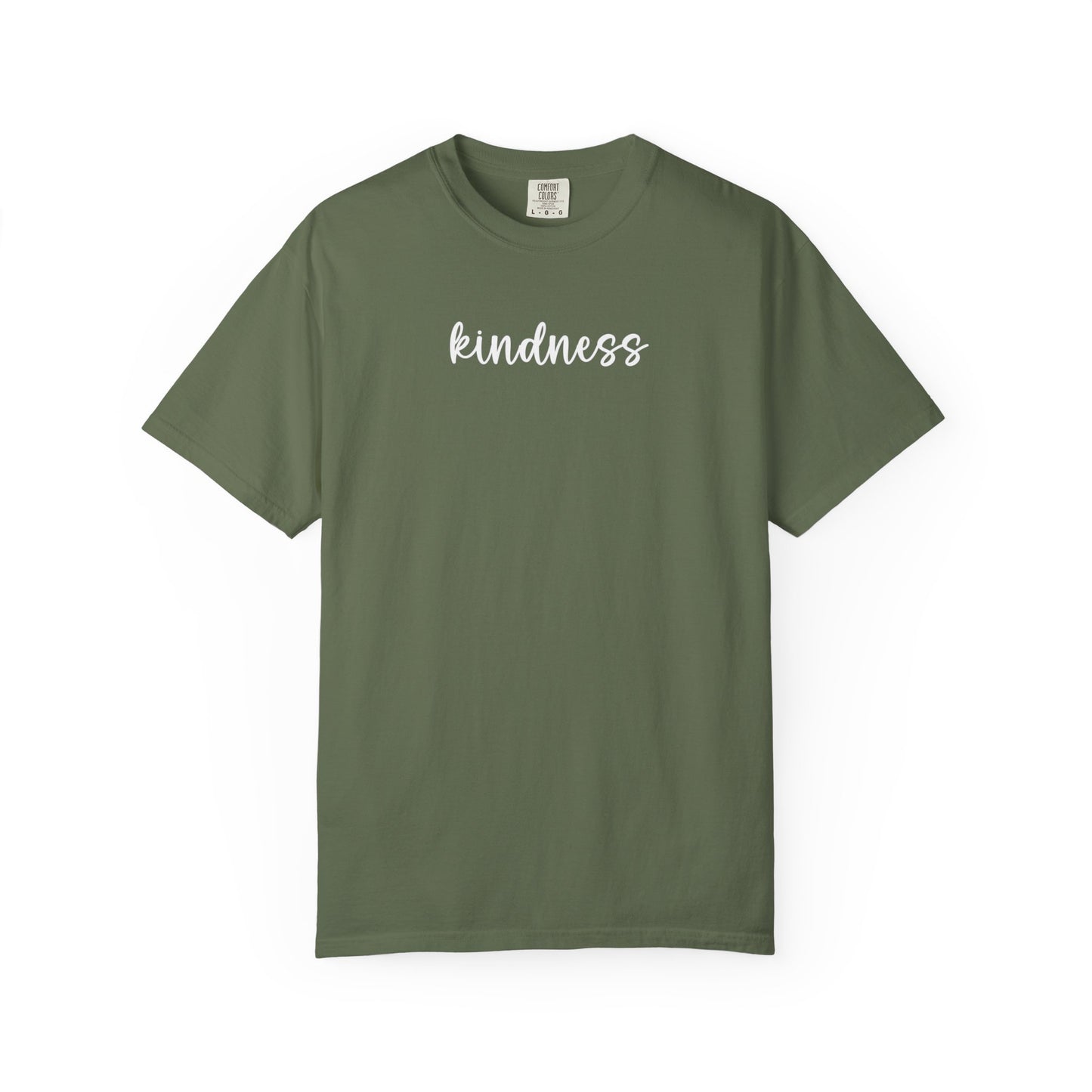 Kindness Script Tee – Comfort Colors 100% Cotton Shirt