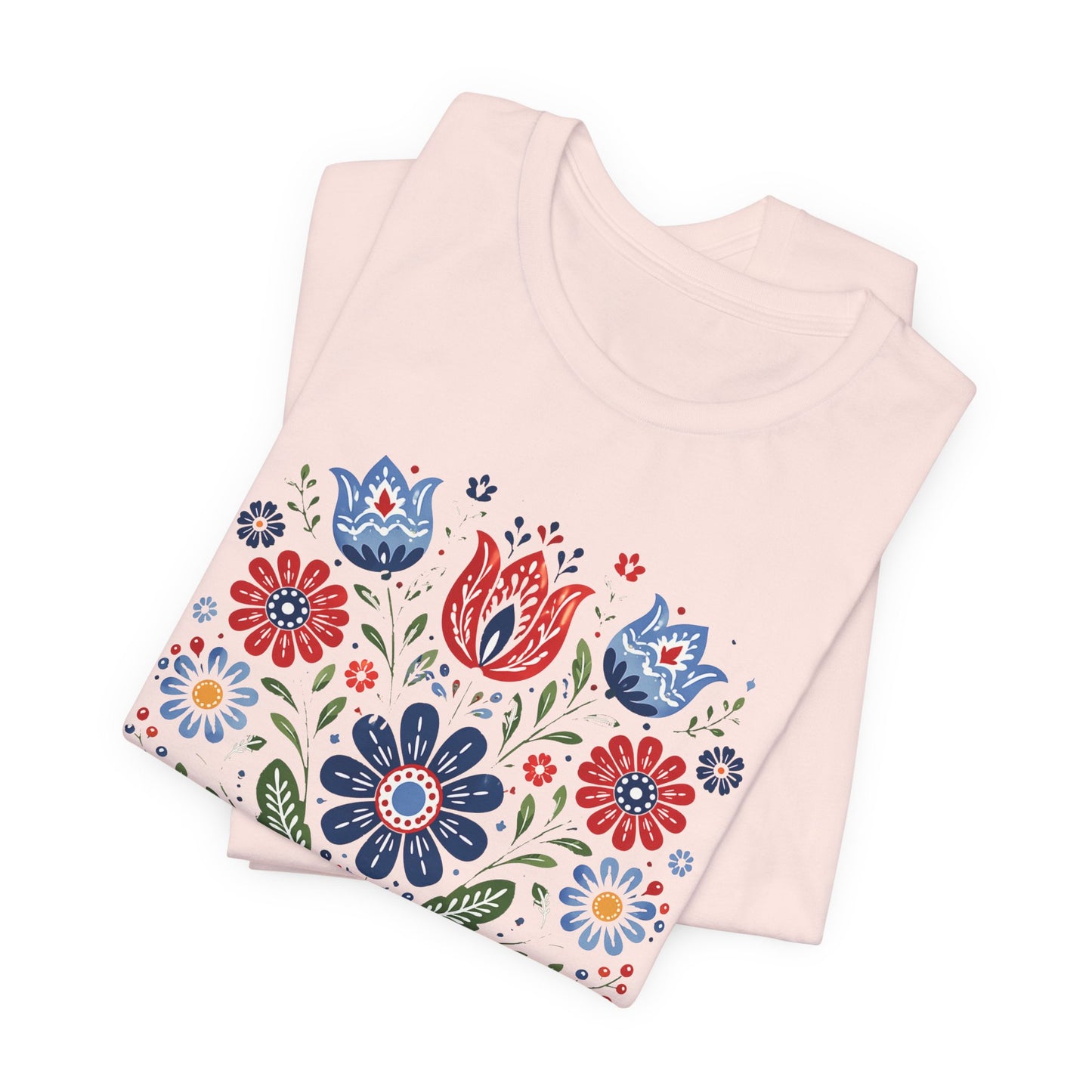 Patriotic Floral 250 Years T Shirt