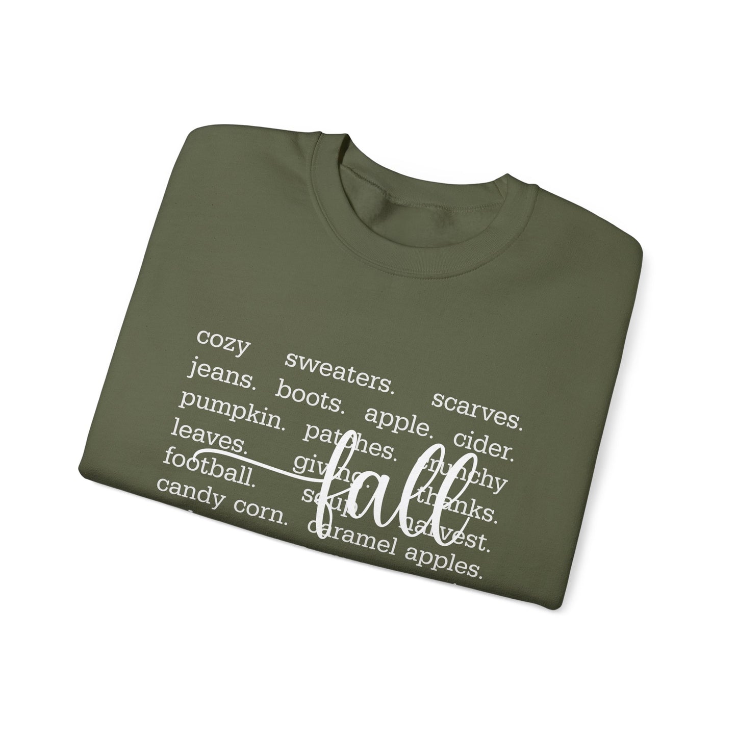 Cozy Fall Favorites Sweatshirt
