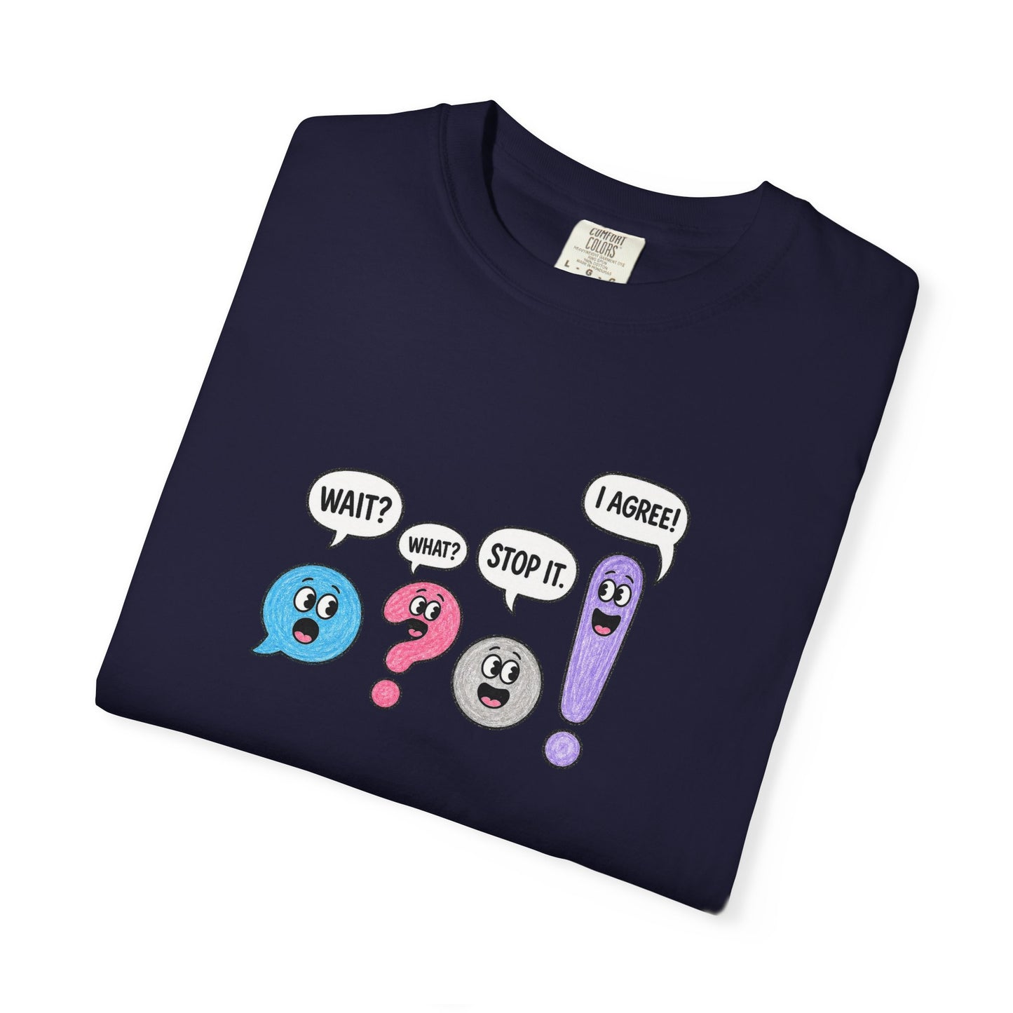 Funny Punctuation Shirt | Teacher Graphic T-Shirt