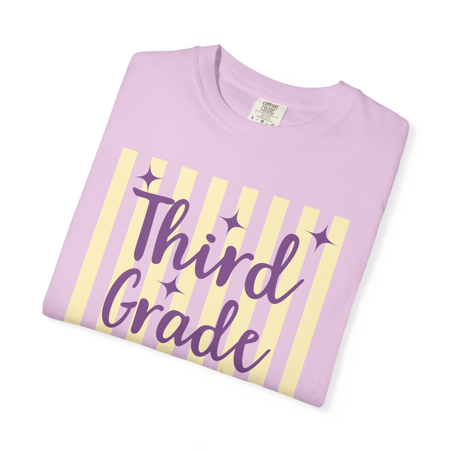 Personalized Third Grade Teacher Shirt | Custom Matching Third Grade Teacher Comfort Colors T-Shirt