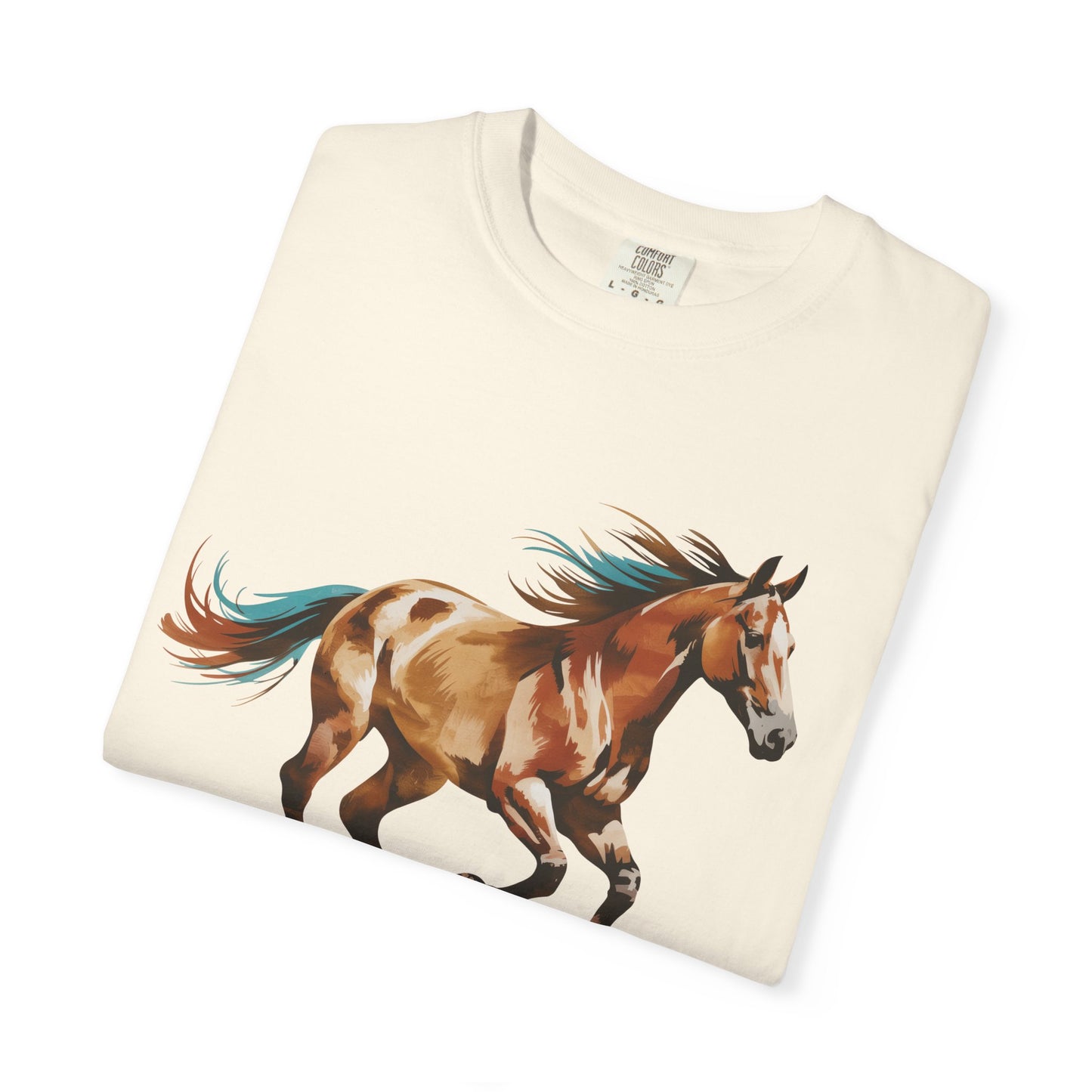 Painted  Western Horse Graphic Shirt