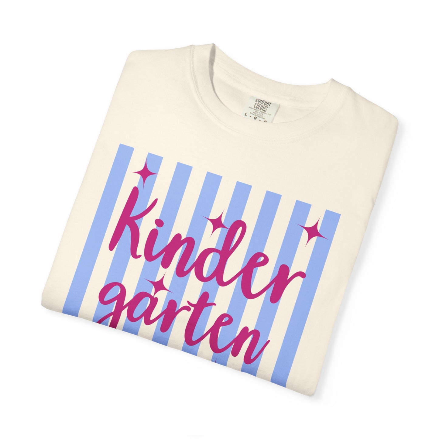 Personalized Kindergarten Teacher Shirt | Custom Matching Kindergarten Teacher Comfort Colors T-Shirt
