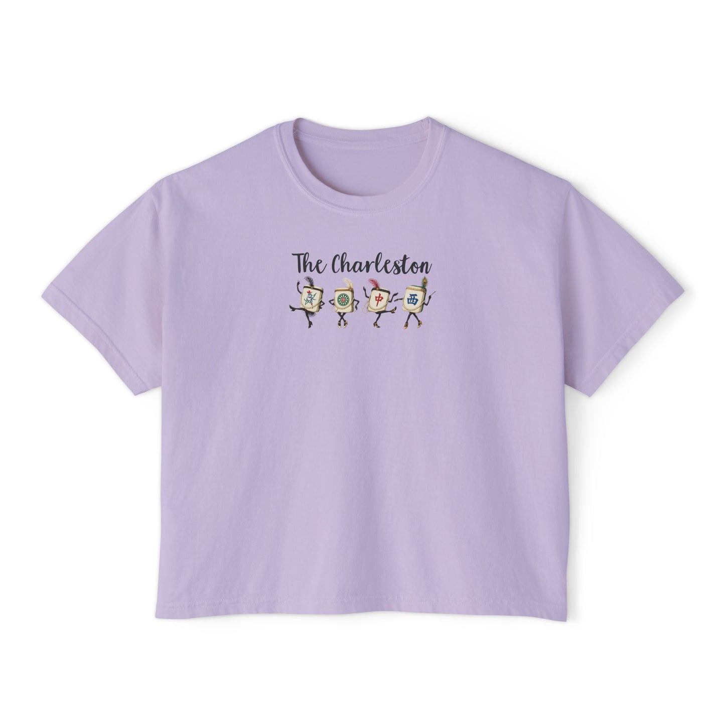 Flapper Mahjong Tiles Tee | Comfort Colors Boxy T-Shirt