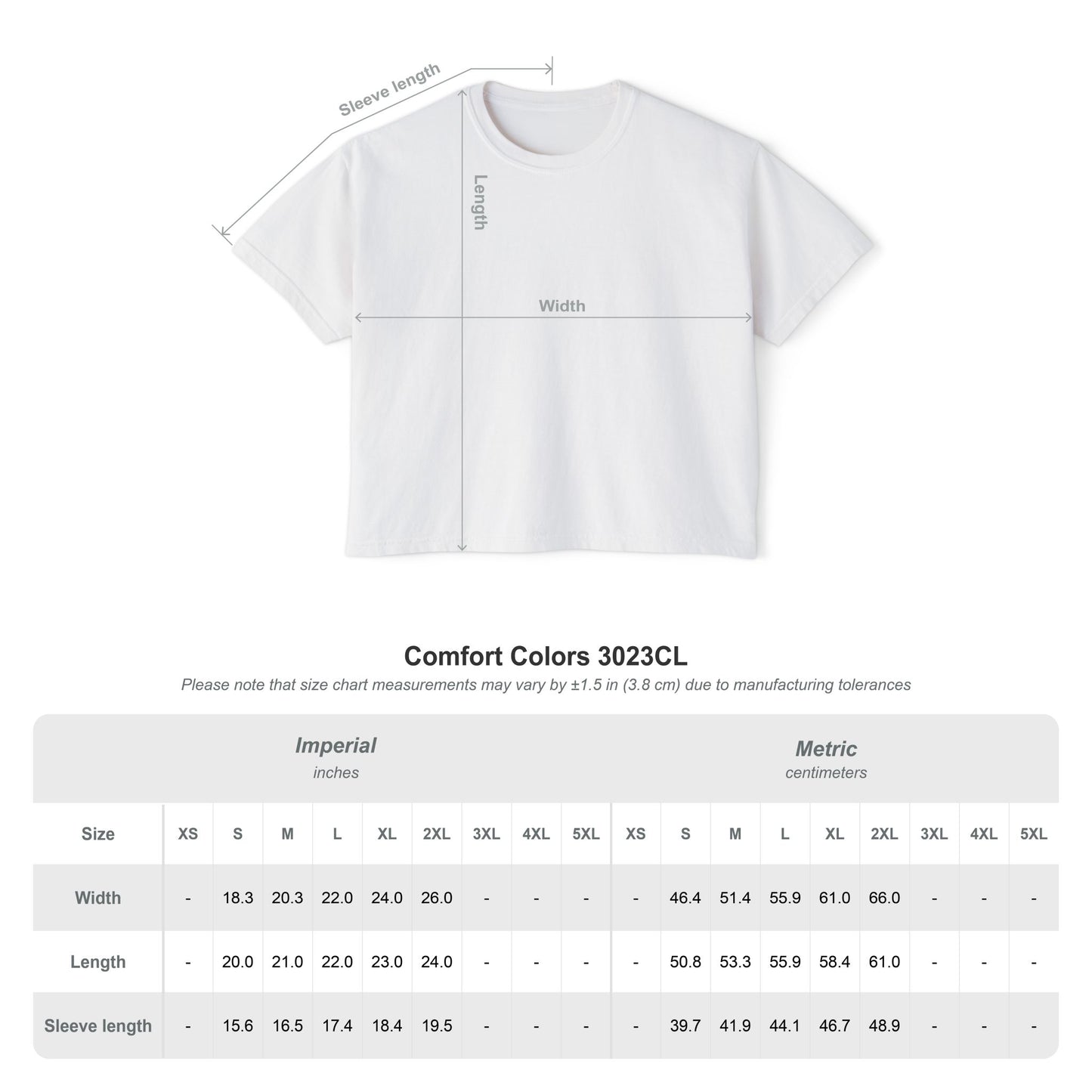 Red, White, and Mahjong Comfort Colors Boxy T-Shirt
