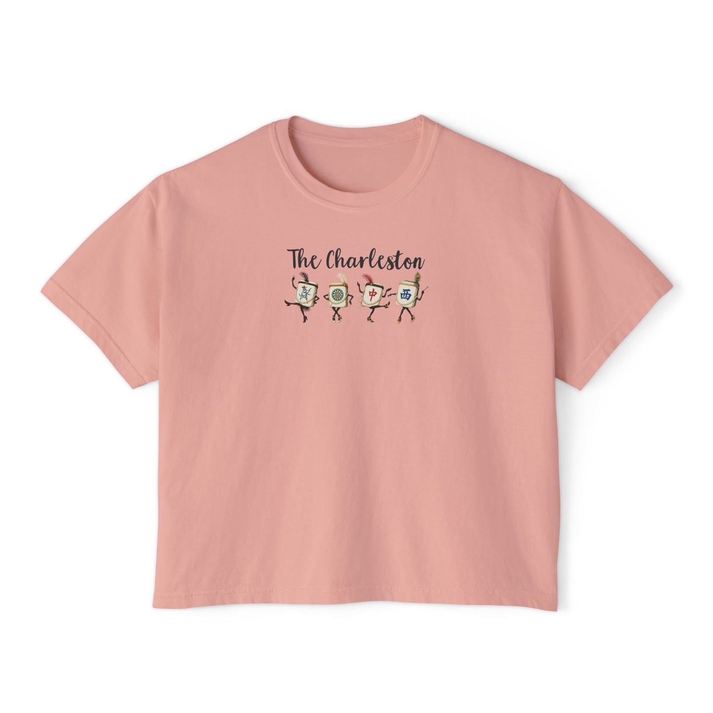 Flapper Mahjong Tiles Tee | Comfort Colors Boxy T-Shirt