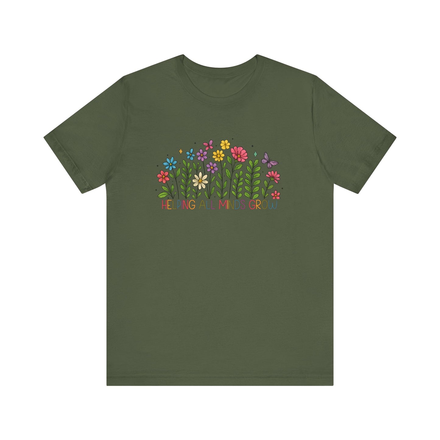 Helping All Minds Grow | Wildflower Tee
