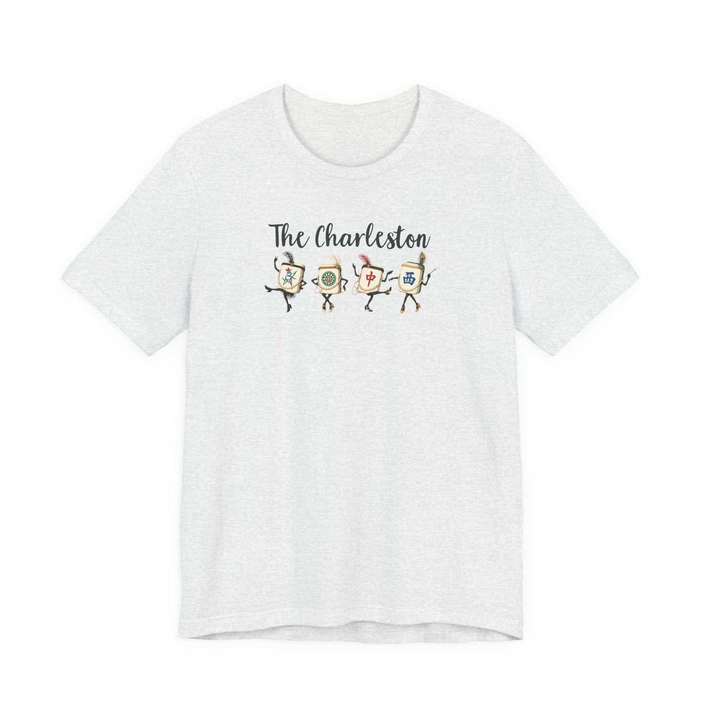 Flapper Mahjong Tiles Bella Canvas T-Shirt | Mahjong Club Shirt