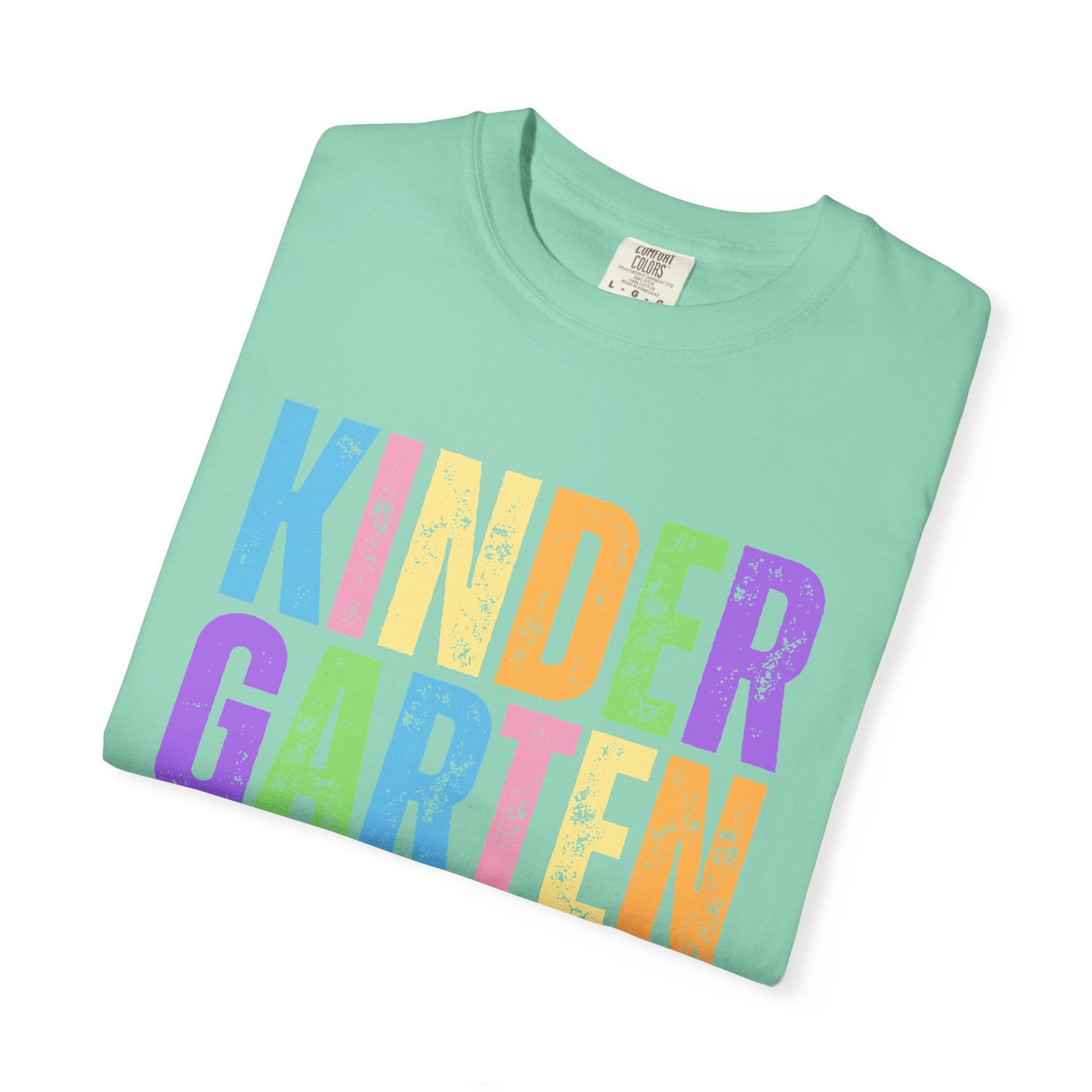 Kindergarten Comfort Colors® T-Shirt | Grade Level Teacher Shirt