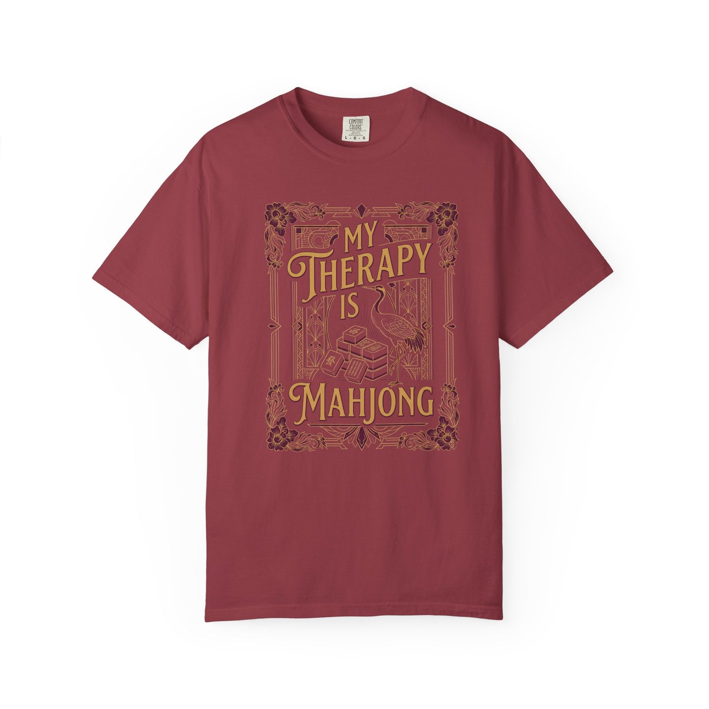 My Therapy Is Mahjong Comfort Colors T-Shirt