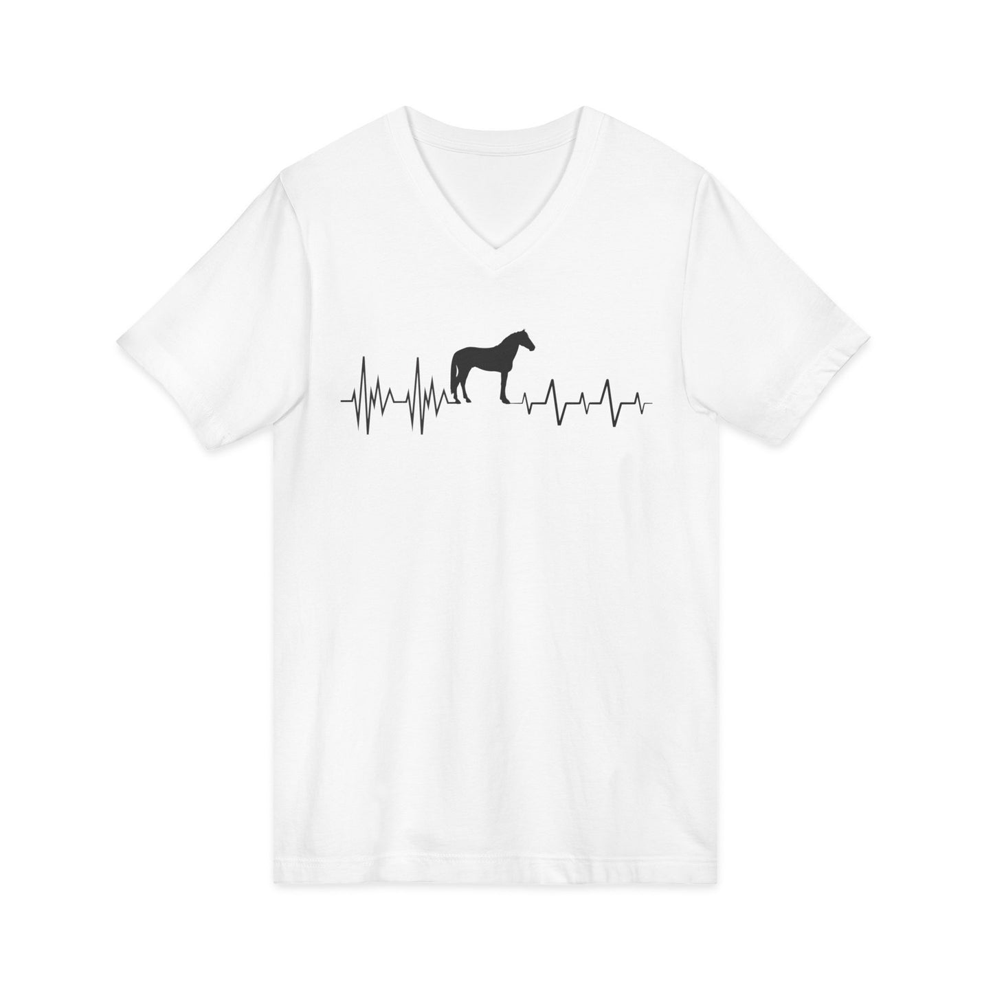 Regulated by Horses V-Neck T-Shirt