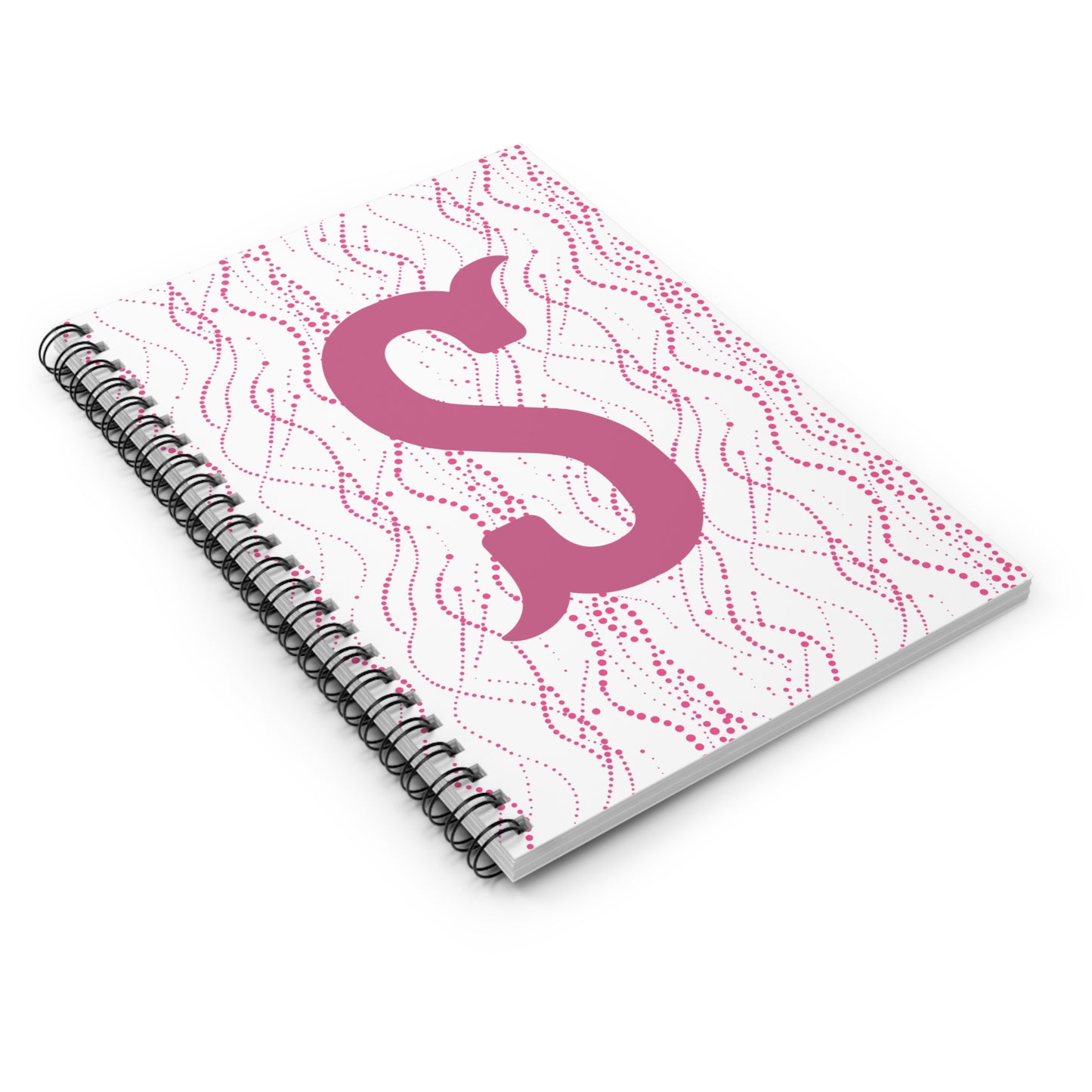 Personalized Pink Pop Spiral Notebook
