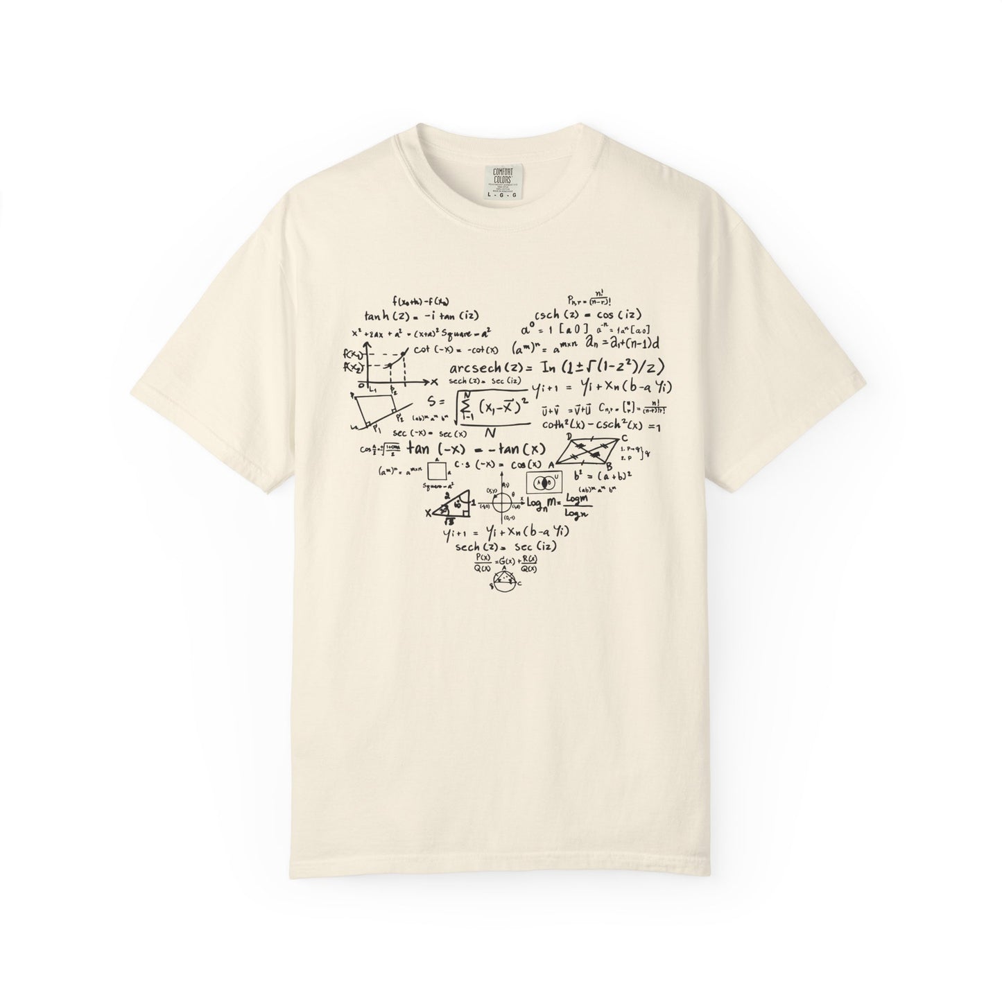 Math Formula Comfort Colors® T-Shirt | Math Lover Shirt
