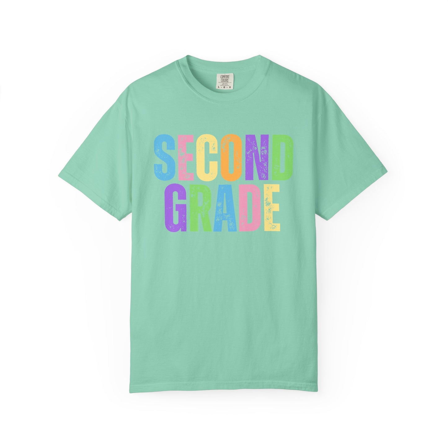 Second Grade  Comfort Colors® T-Shirt | Grade Level Teacher Shirt