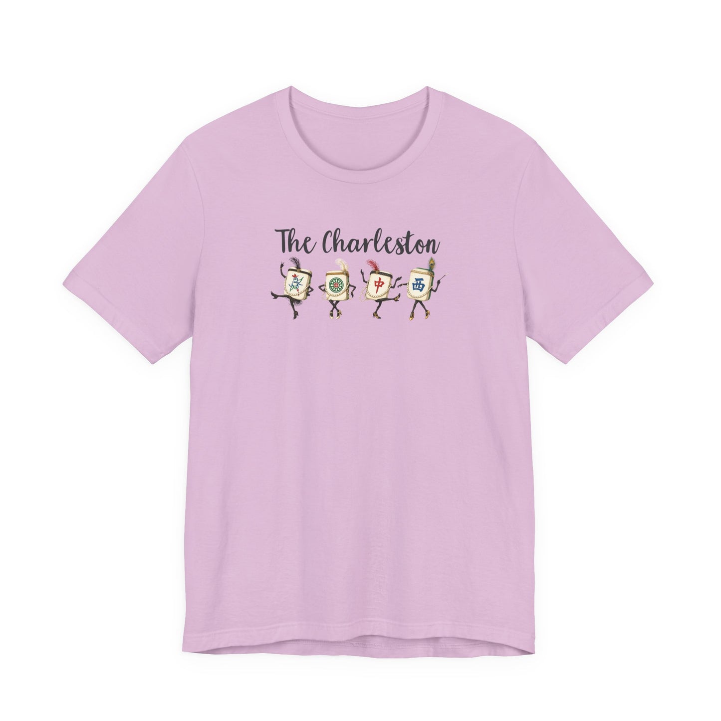 Flapper Mahjong Tiles Bella Canvas T-Shirt | Mahjong Club Shirt