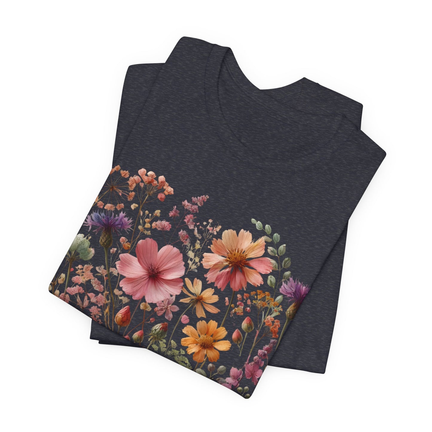 Open Meadow Wildflower Short Sleeve T-Shirt  – Meadow Mix