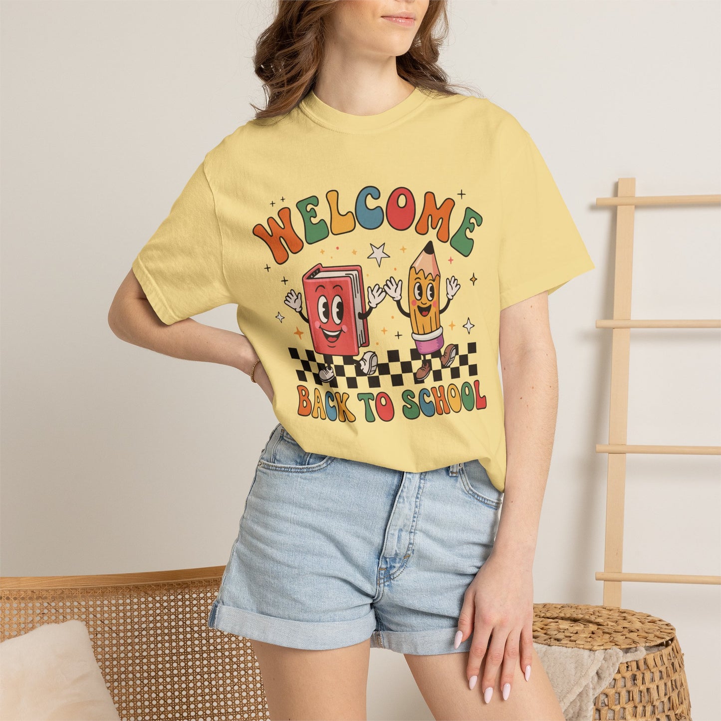 Retro Welcome Back to School Comfort Colors® T-Shirt