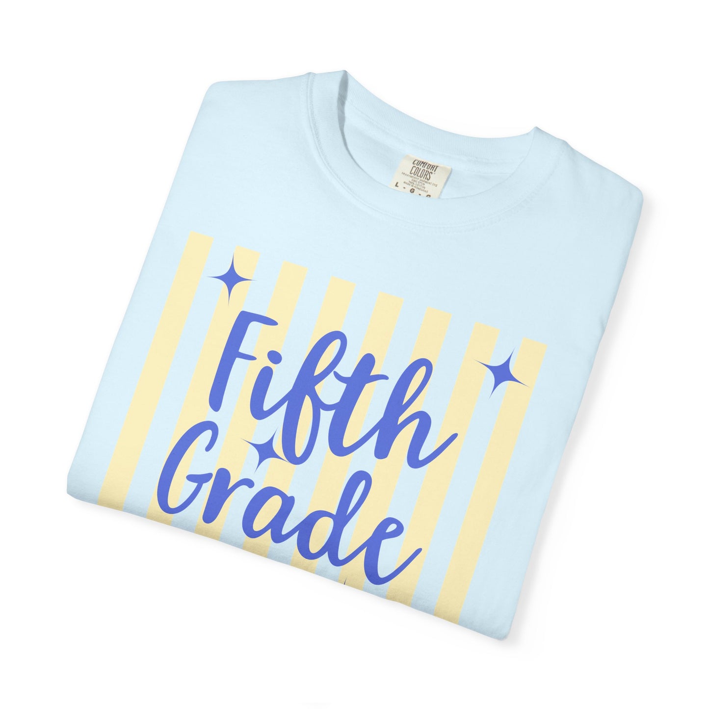 Personalized Fifth Grade Teacher Shirt | Custom Matching Fifth Grade Teacher Comfort Colors T-Shirt