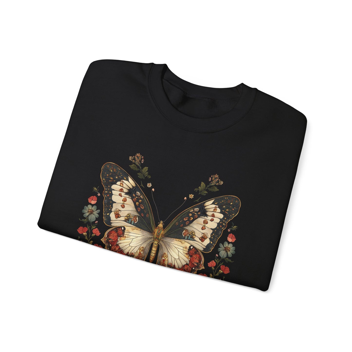 Supported to Soar Butterfly Crewneck Sweatshirt