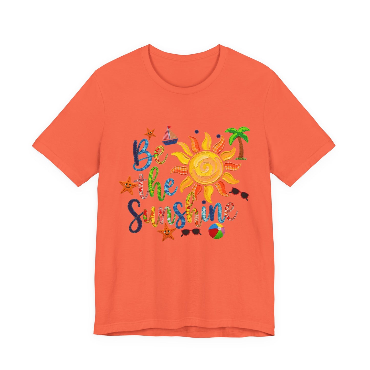 Be the Sunshine Summer Graphic Tee | Positive Summer Shirt