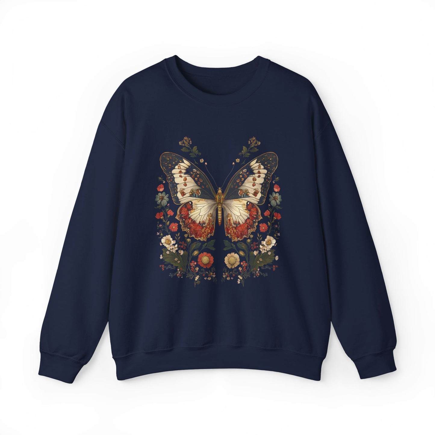 Supported to Soar Butterfly Crewneck Sweatshirt