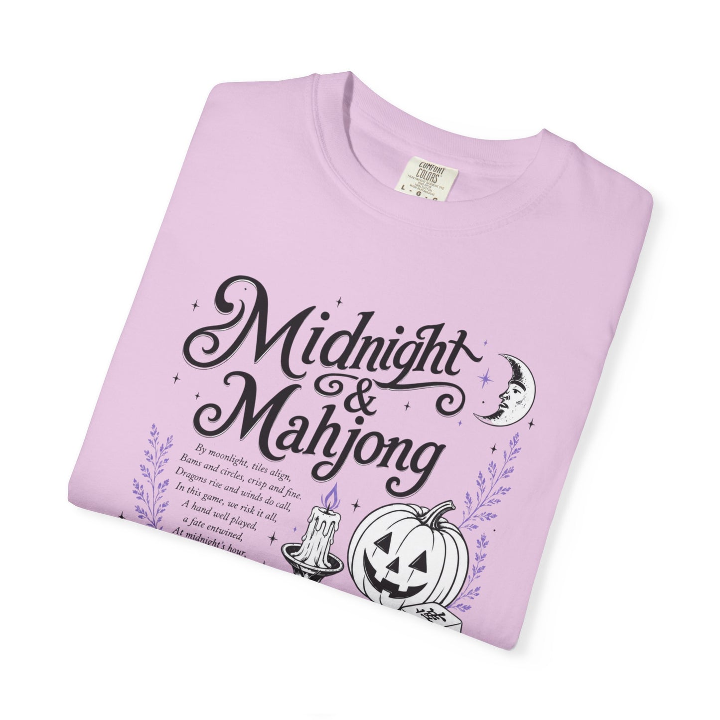 Midnight & Mahjong T-Shirt | Halloween Mahjong Shirt