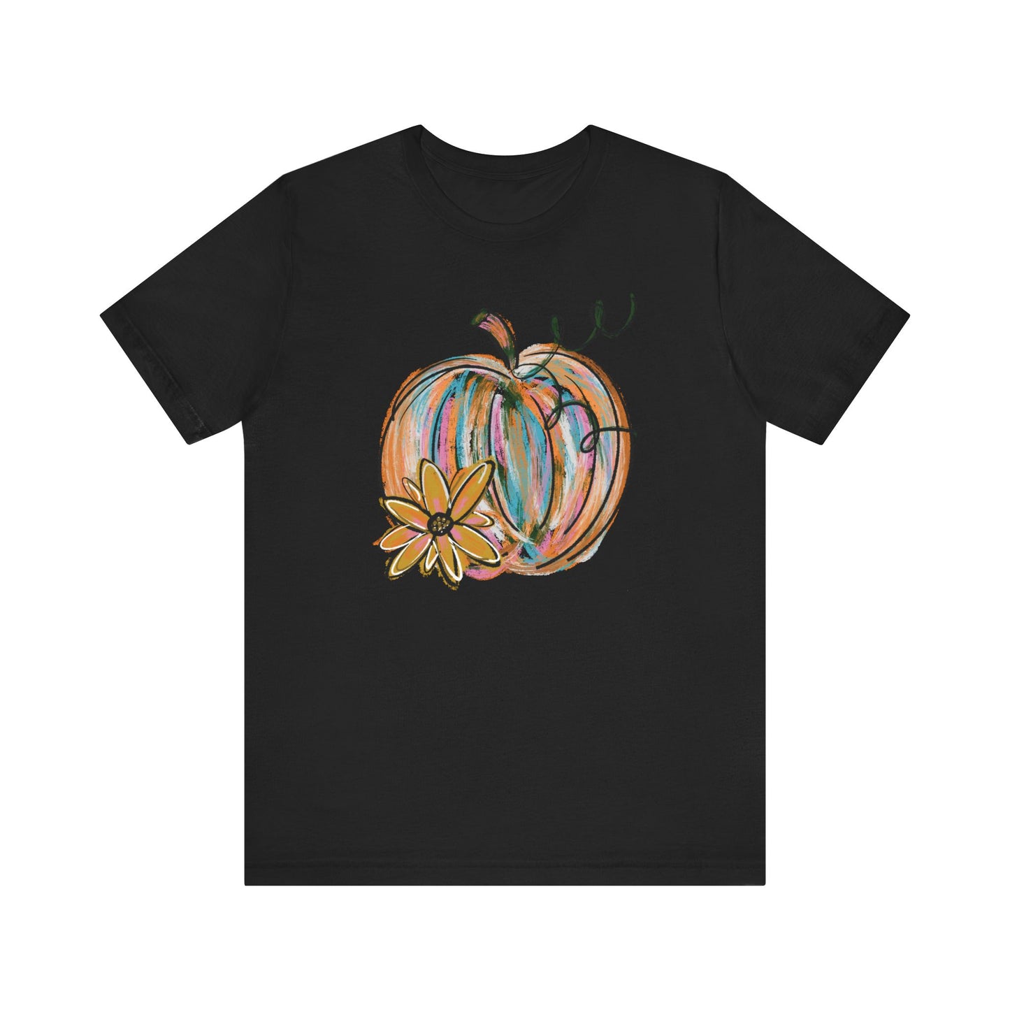 Painted Pumpkin Bella Canvas T-Shirt | Fall Graphic Tee