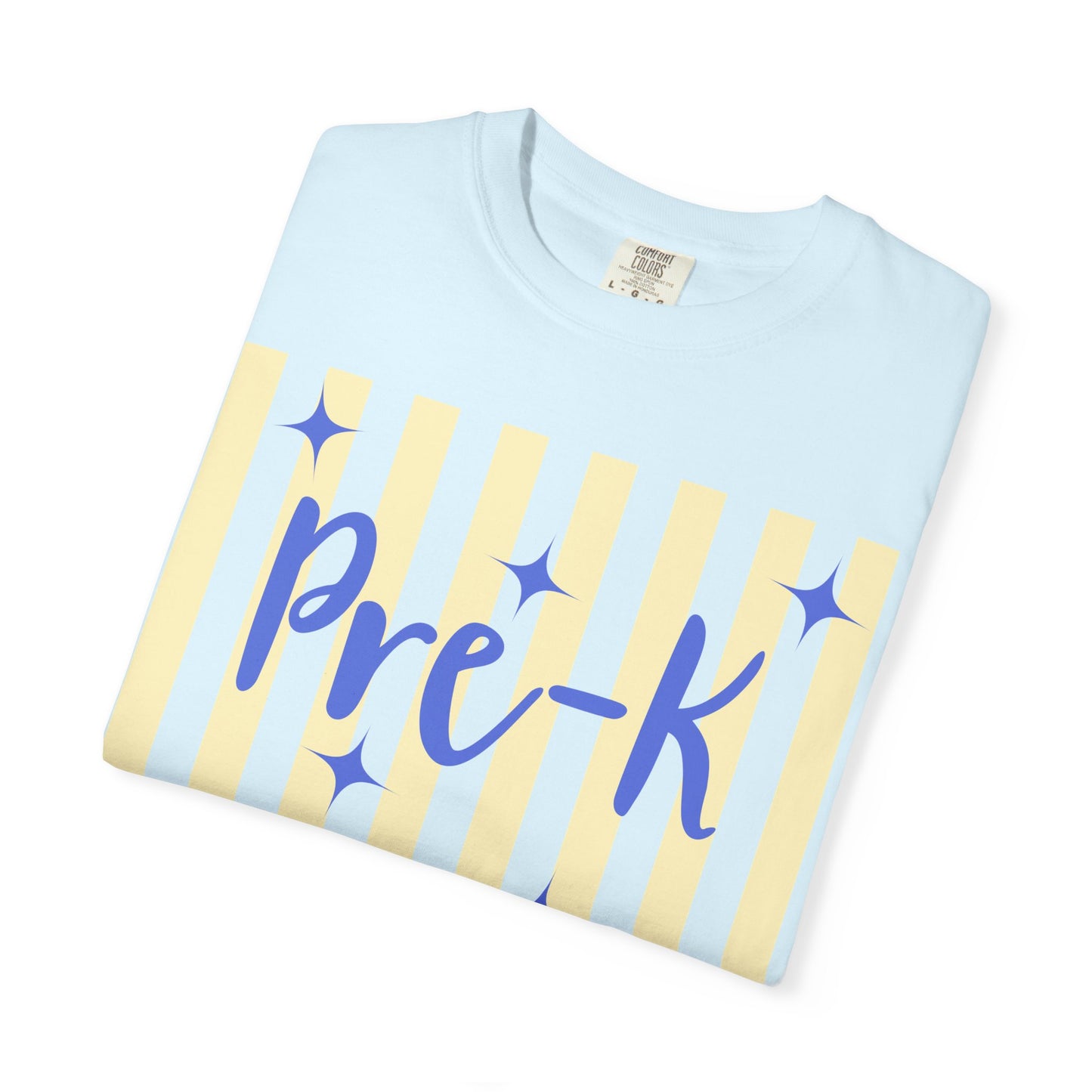 Personalized Pre-K Teacher Shirt | Custom Pre-K Teacher Comfort Colors T-Shirt