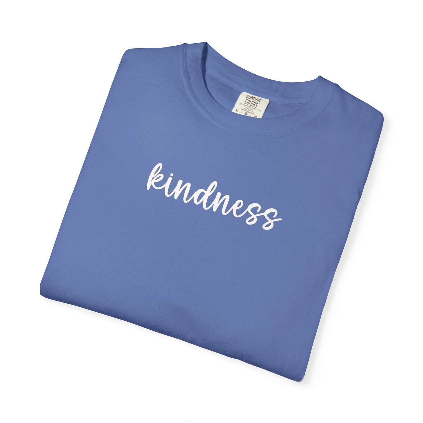 Kindness Script Tee – Comfort Colors 100% Cotton Shirt
