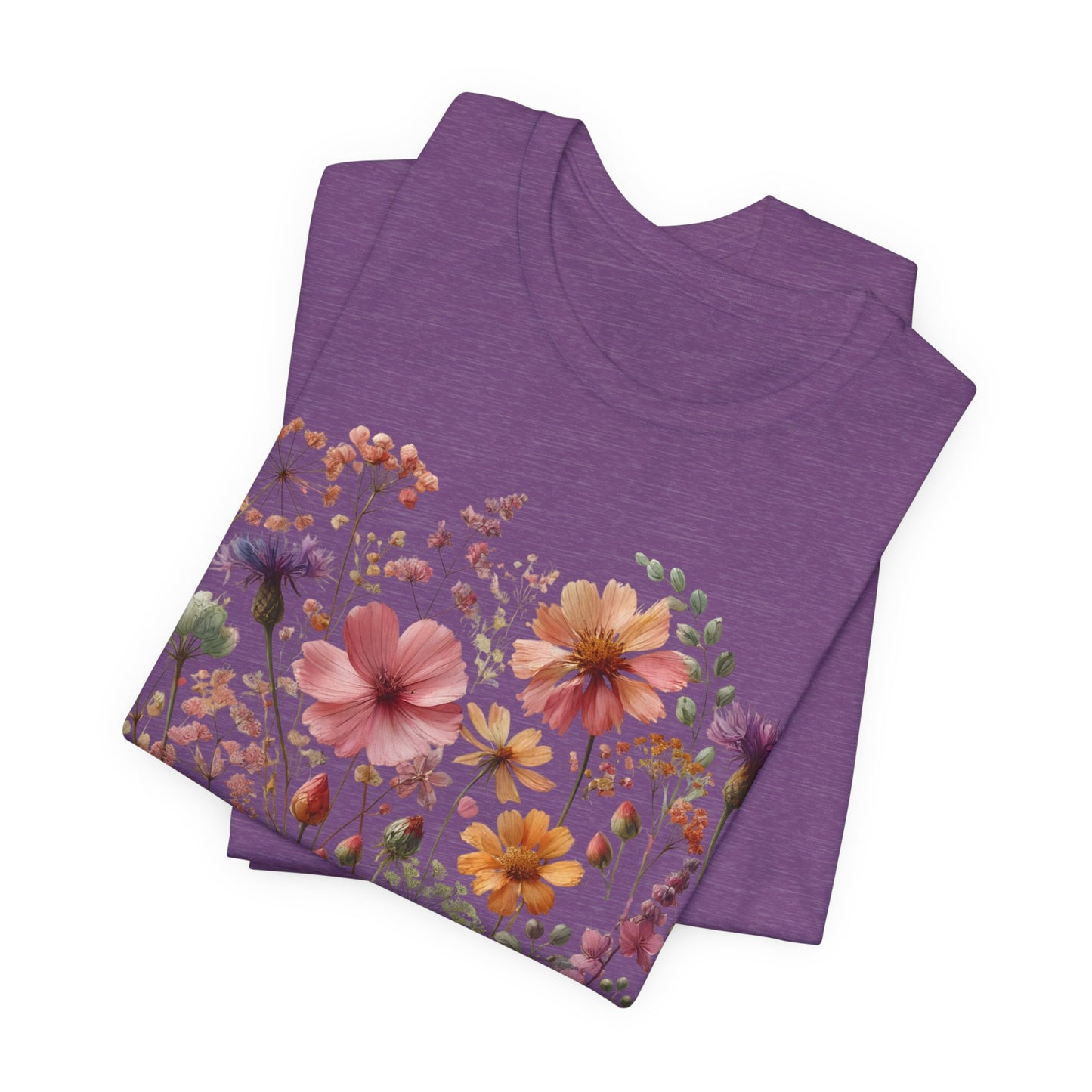 Open Meadow Wildflower Short Sleeve T-Shirt  – Meadow Mix