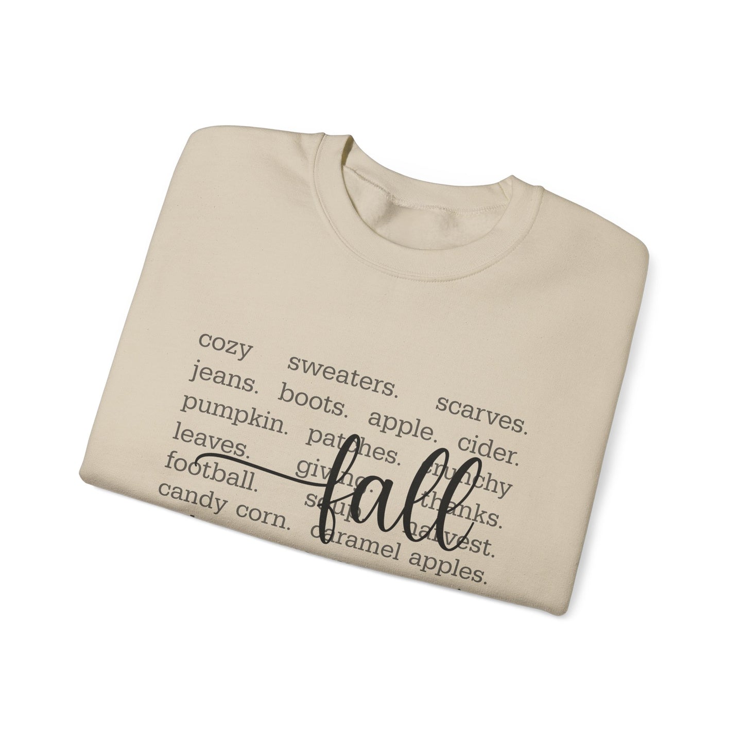 Cozy Fall Favorites Sweatshirt