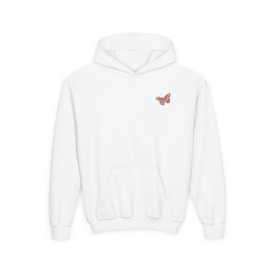 Bloom & Take Flight Youth Hooded Sweatshirt