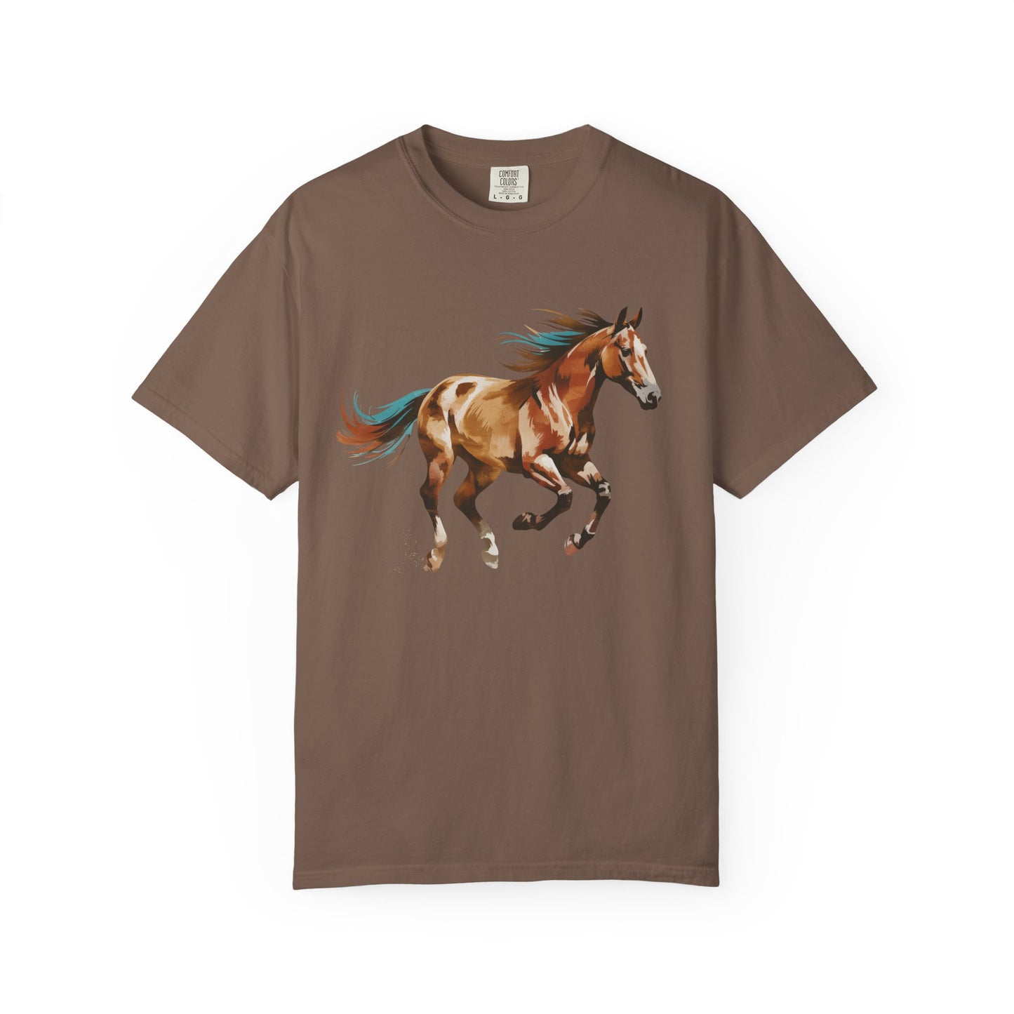 Painted  Western Horse Graphic Shirt