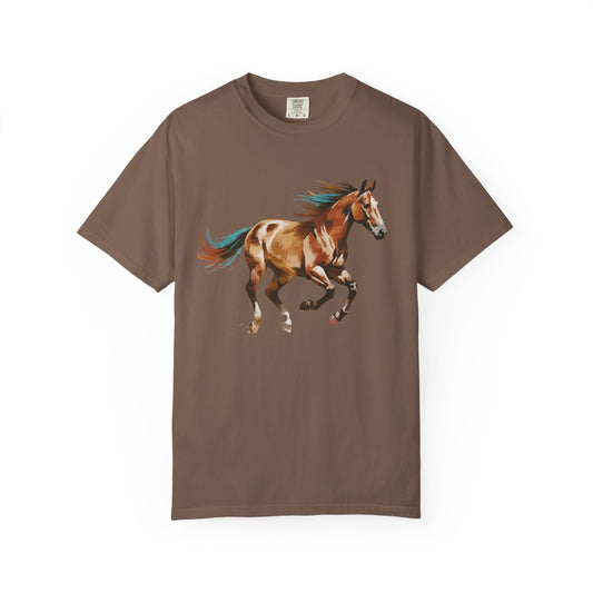 Painted  Western Horse Graphic Shirt