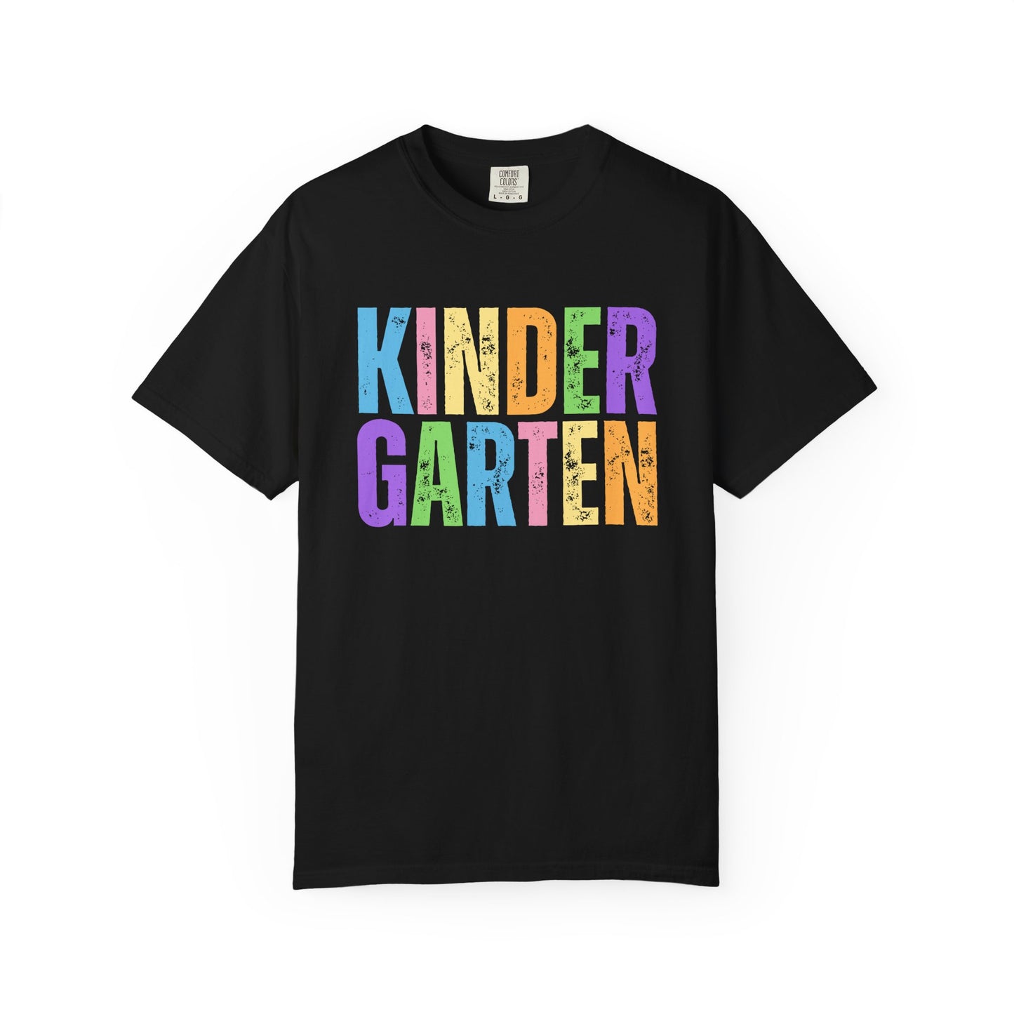 Kindergarten Comfort Colors® T-Shirt | Grade Level Teacher Shirt