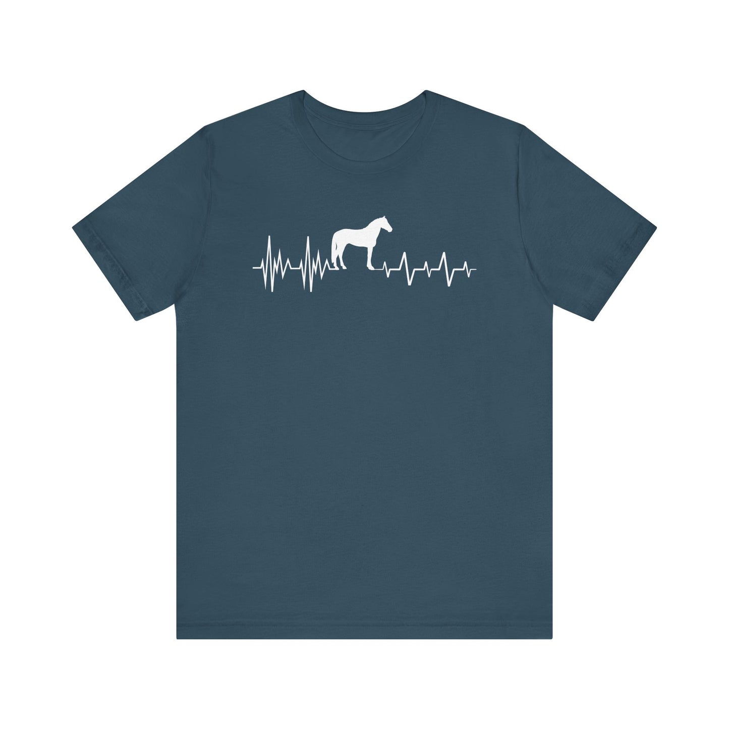 Regulated by Horses: Heartbeat Tee | Adult Shortsleeve