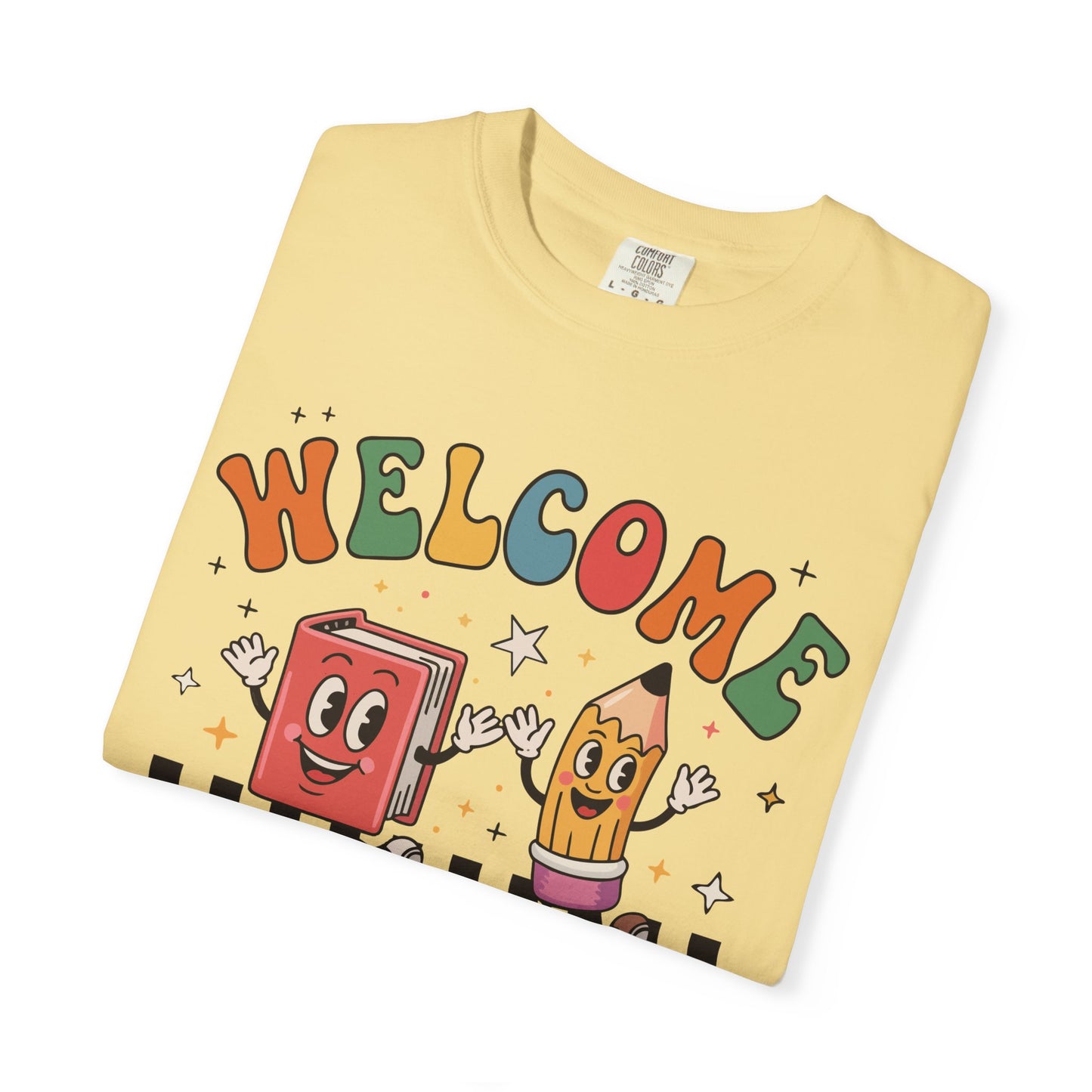 Retro Welcome Back to School Comfort Colors® T-Shirt
