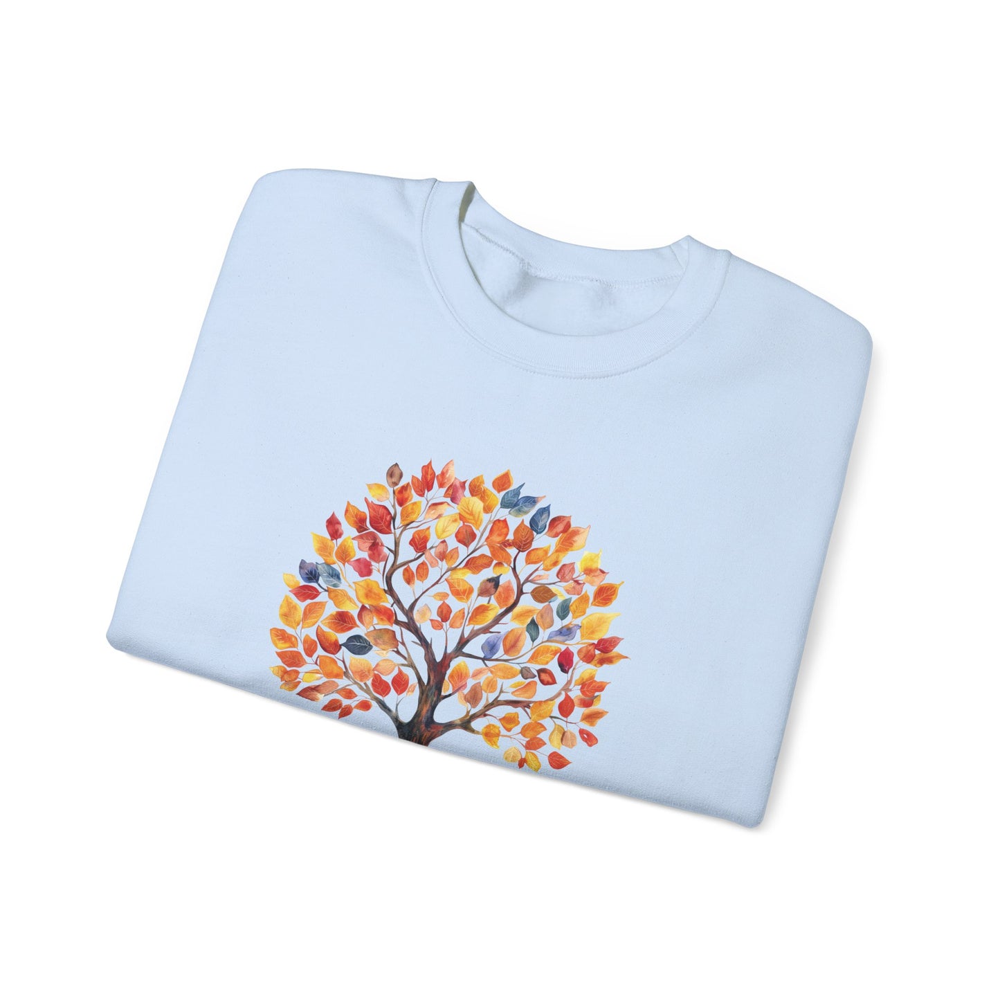 Fall Tree of Belonging Sweatshirt | Gildan Heavy Blend Crewneck