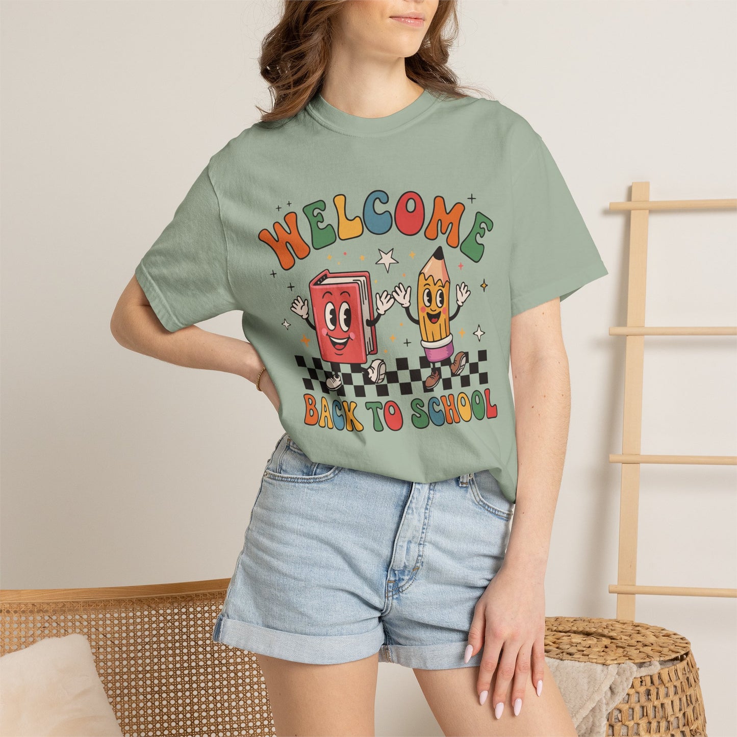Retro Welcome Back to School Comfort Colors® T-Shirt