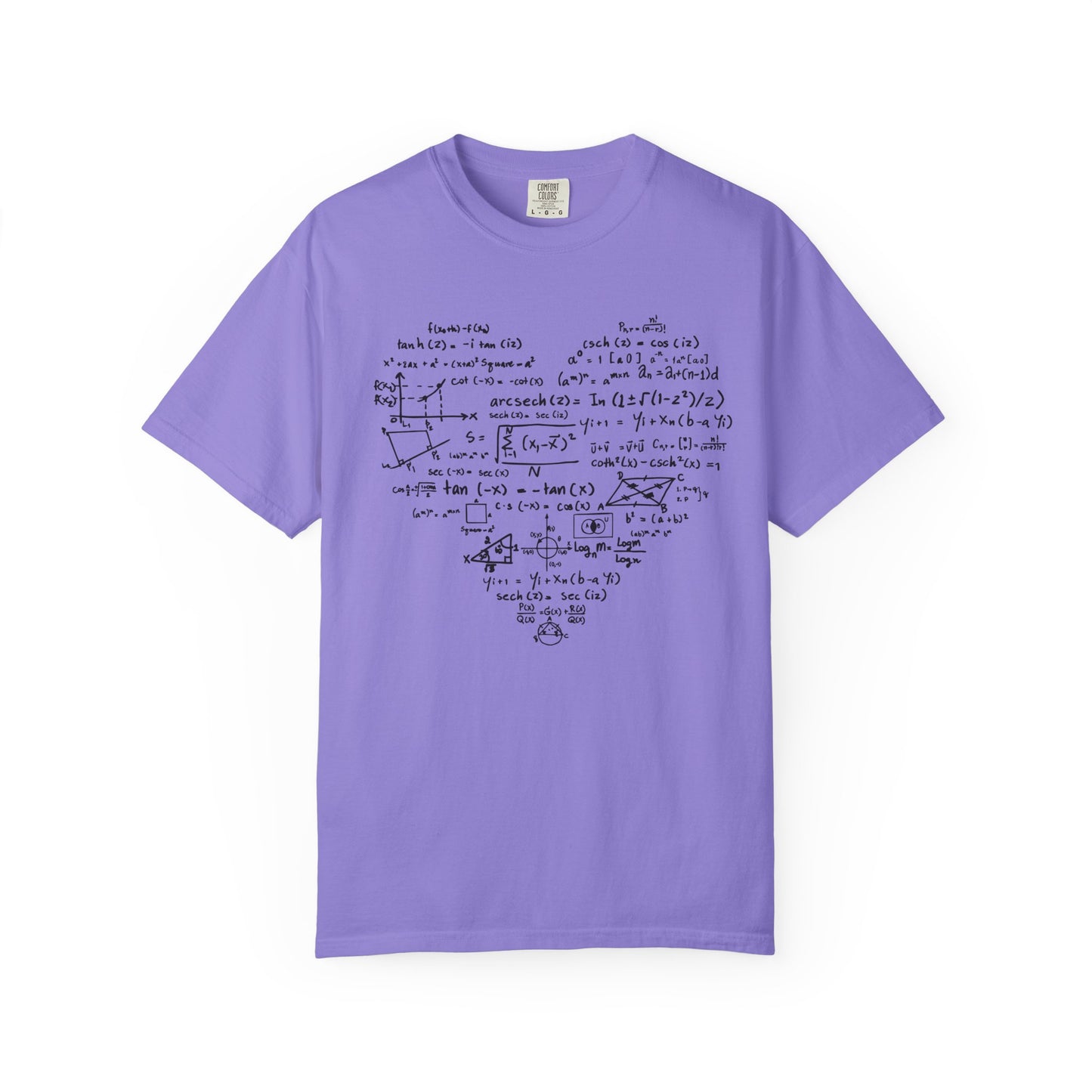 Math Formula Comfort Colors® T-Shirt | Math Lover Shirt