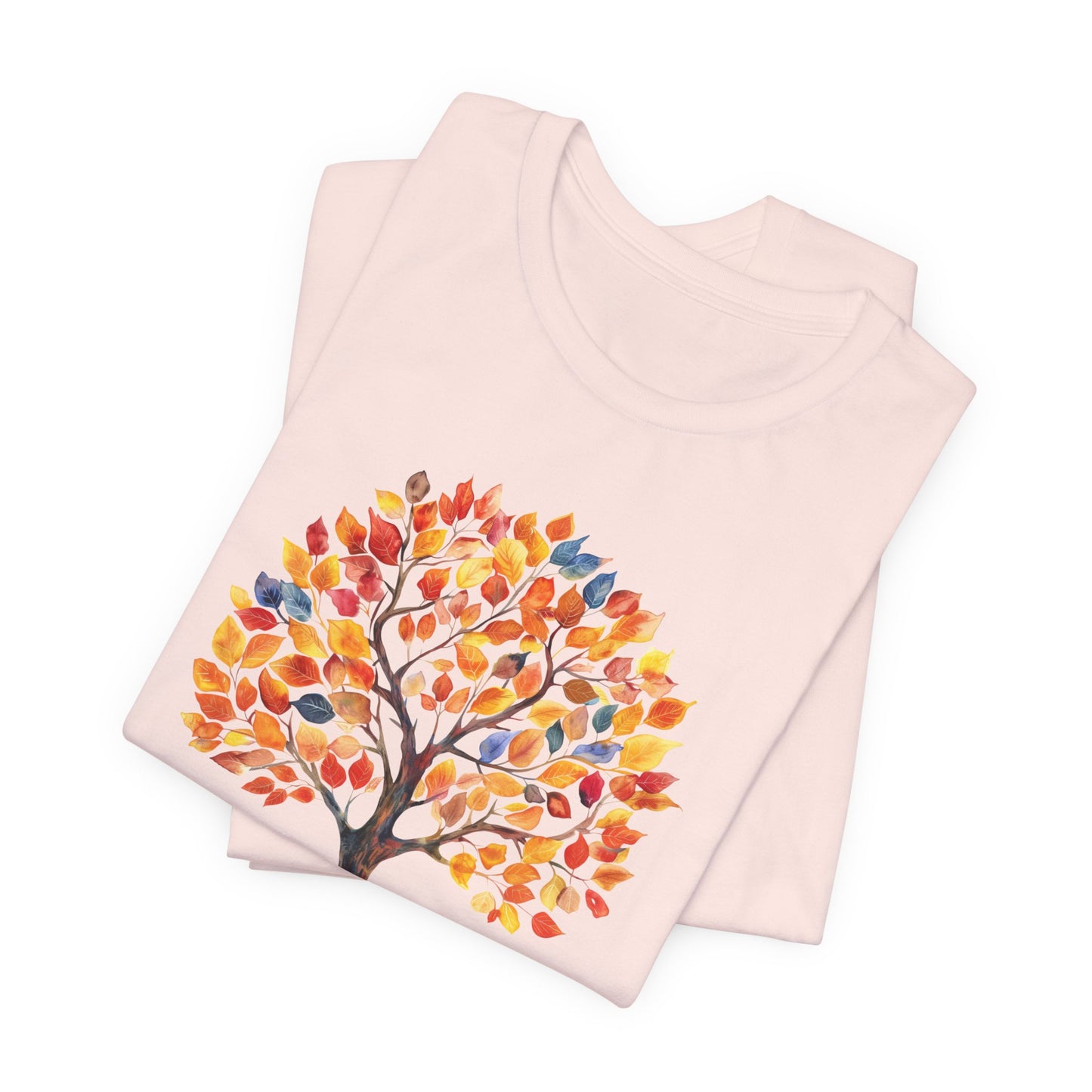 Fall Tree of Belonging T-Shirt | Bella Canvas Soft Short Sleeve Tee