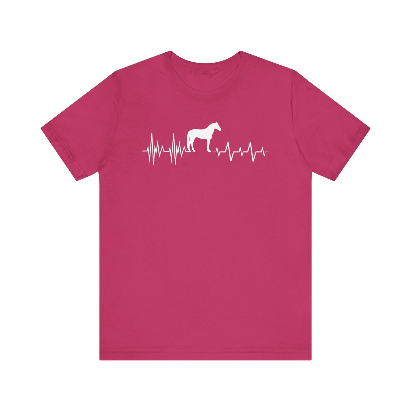 Regulated by Horses: Heartbeat Tee | Adult Shortsleeve