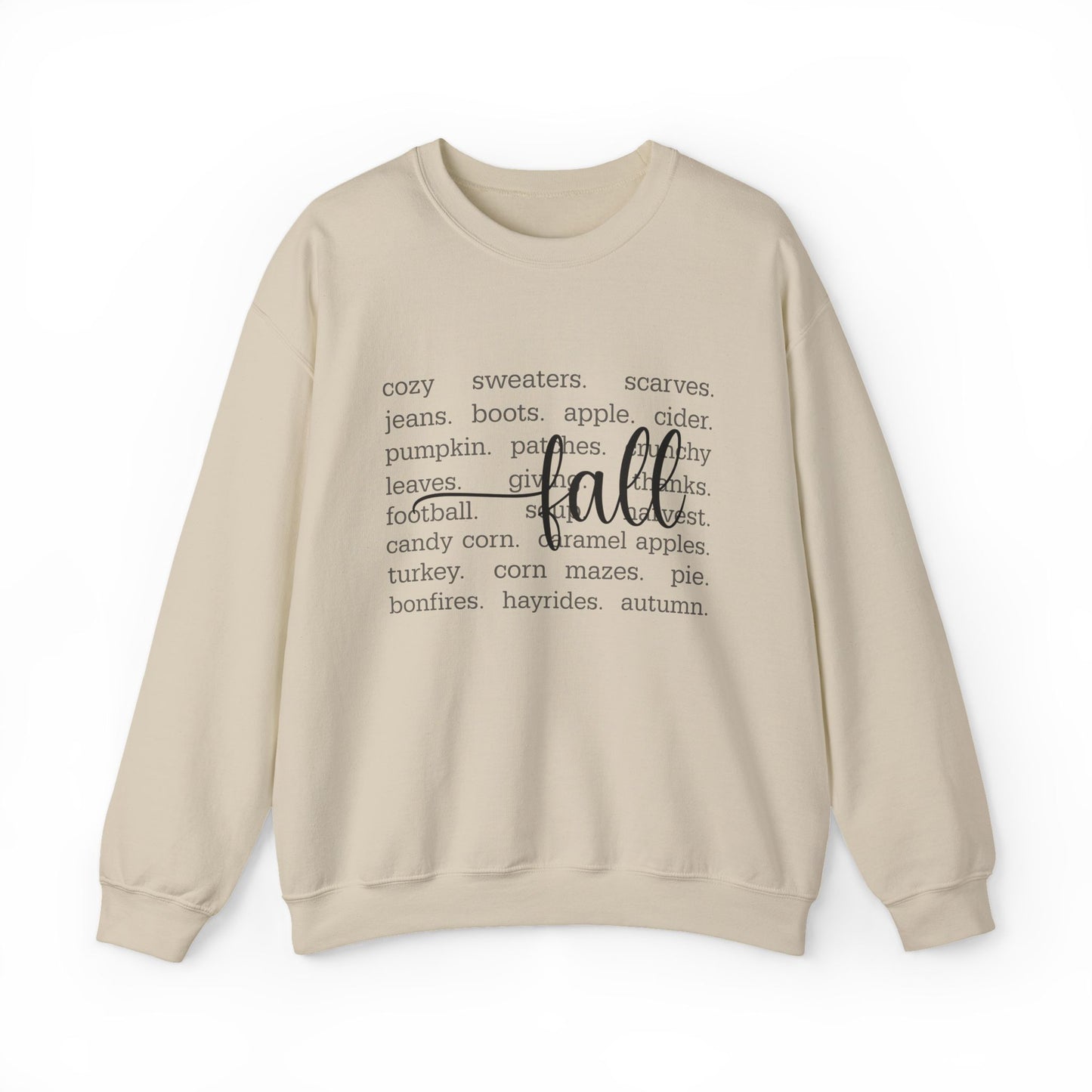 Cozy Fall Favorites Sweatshirt