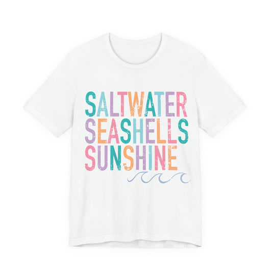 Saltwater Seashells Sunshine T-Shirt
