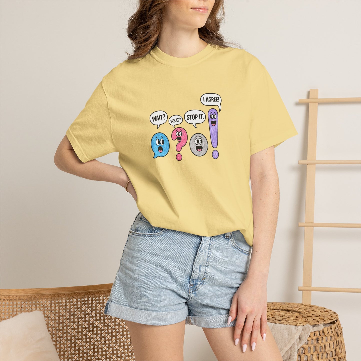 Funny Punctuation Shirt | Teacher Graphic T-Shirt