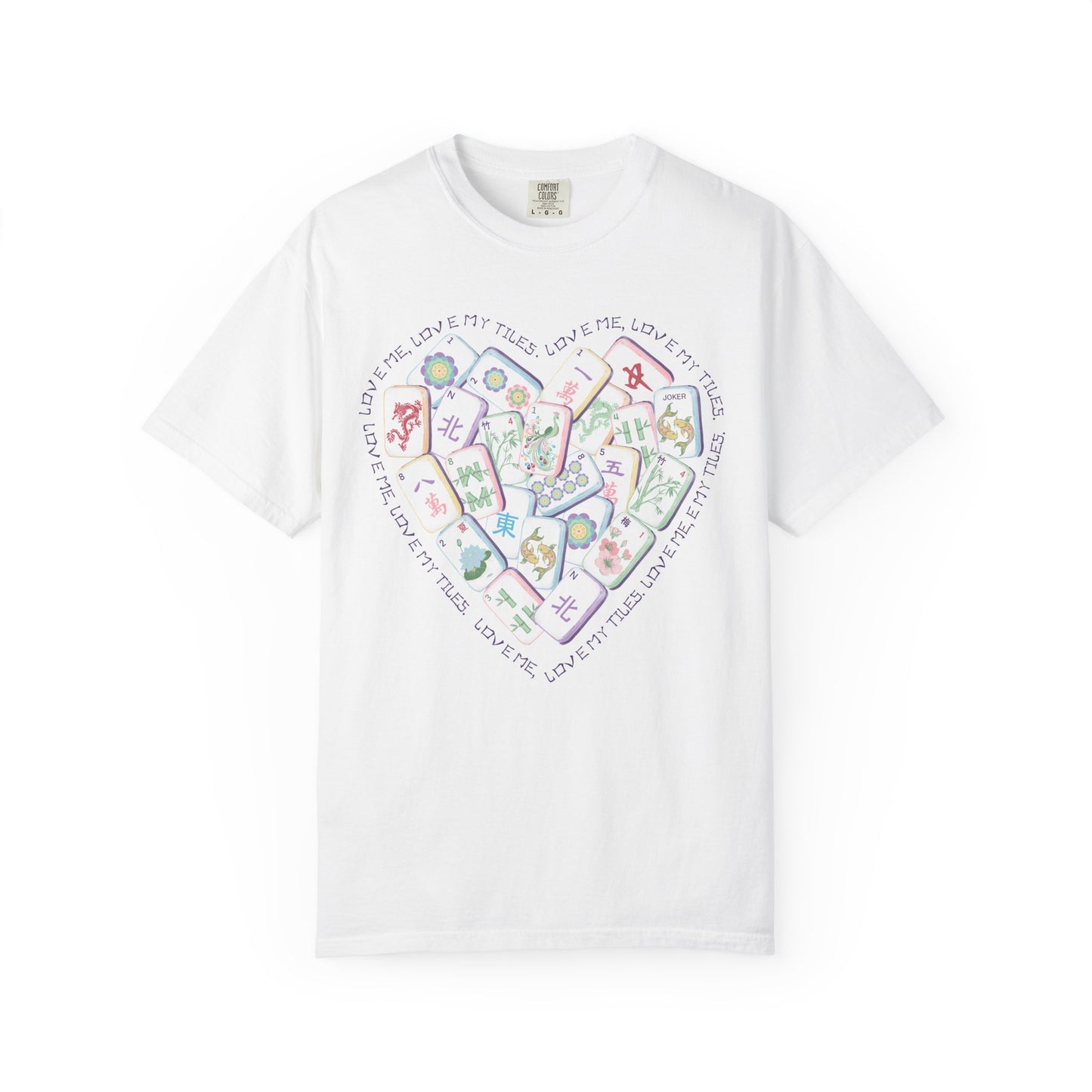 Mahjong Heart Comfort Colors T-Shirt