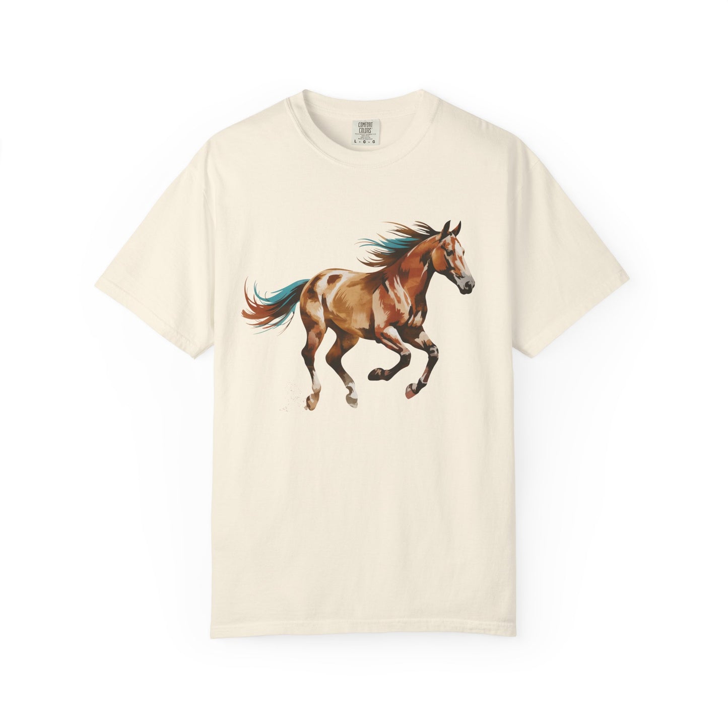 Painted  Western Horse Graphic Shirt