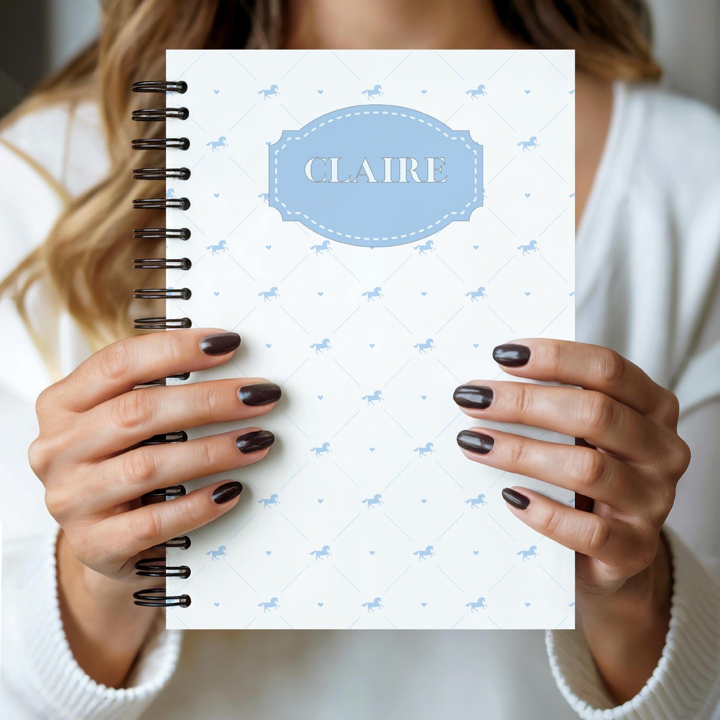 Personalized Horse Journal with Custom Name | Meaningful Gift for Students and Horse Lovers